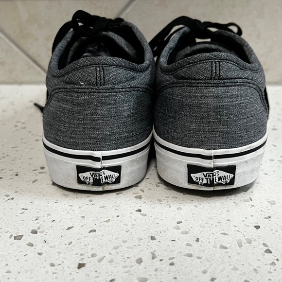 Van’s Old Skool Low Grey Denim Sneakers - Picture 5 of 9
